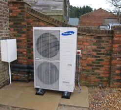 Our ASHP/Solar installation