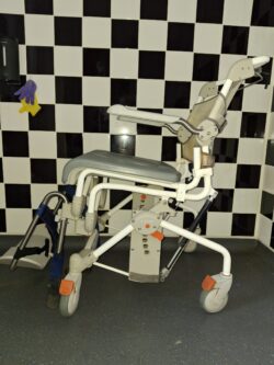 Shower chair altered